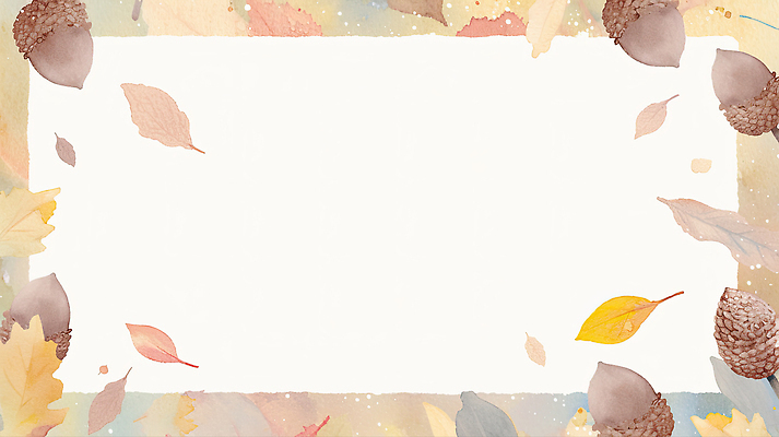 JPG 디자인 예술 컬러 백그라운드 단풍 잎 일러스트 자연 따뜻함 풍경 고요 가을 분위기 도토리 마른잎 창의력 테마 국내일러스트 AI일러스트 AI콘텐츠 식물 계절 컨셉 견과류 생태계 파일형식