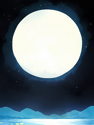 JPG 별 야경 일러스트 자연 밤하늘 산 풍경 일상 물 여름 반사 평화 고요 일몰 달 신비 감성 조화 뷰티풀 청명 국내일러스트 AI일러스트 AI콘텐츠 자연요소 계절 컨셉 하늘 라이프 노을 야간 생태계 파일형식 풍경_경치