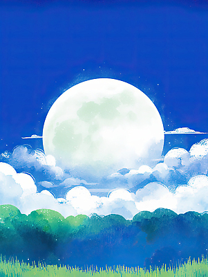 JPG 구름 일러스트 자연 생명 바람 풍경 일상 태양 평화 고요 보름달 수면 숲 달빛 감성 뷰티풀 환상 국내일러스트 AI일러스트 AI콘텐츠 자연요소 컨셉 날씨 라이프 물 달 생태계 파일형식