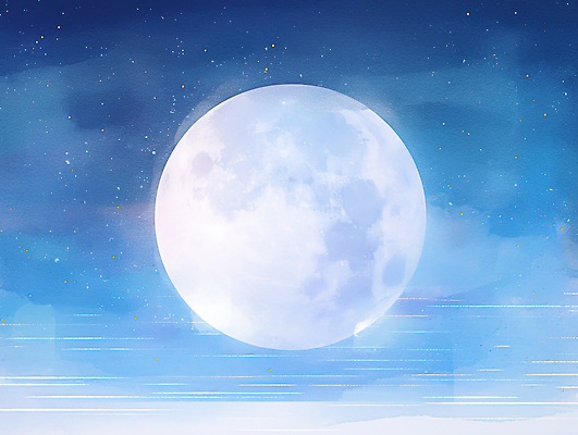 JPG 감정 별 여유 일러스트 자연 밤하늘 하늘 표면 풍경 빛 평화 우주 고요 보름달 달 가을 야간 뷰티풀 스카이 국내일러스트 AI일러스트 AI콘텐츠 자연요소 계절 컨셉 생태계 파일형식