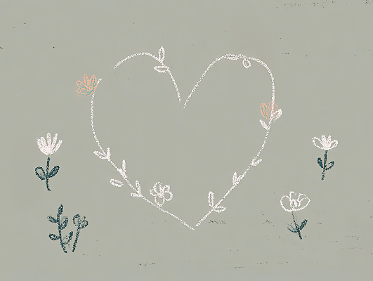 JPG 디자인 꽃 감정 예술 분홍색 컬러 백그라운드 일러스트 자연 사랑 장식 흰색 하트 표현 그리기 그림 심플 부드러움 감성 뷰티풀 창의성 국내일러스트 AI일러스트 AI콘텐츠 모양 식물 컨셉 모션 감각 생태계 파일형식