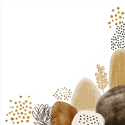 JPG 모양 디자인 예술 백그라운드 패턴 일러스트 자연 추상 장식 평화 공간 금색 감각 편안함 모던 조화 색감 지황 스타일 국내일러스트 AI일러스트 AI콘텐츠 식물 컬러 컨셉 무늬 생태계 파일형식