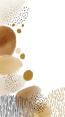 JPG 디자인 예술 컬러 백그라운드 패턴 일러스트 그래픽 장식 갈색 유행 원형 모던 그림 조화 평면 미니멀 국내일러스트 AI일러스트 AI콘텐츠 도형 무늬 파일형식