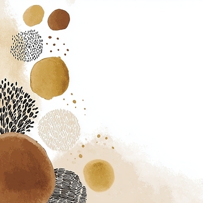 JPG 디자인 예술 컬러 백그라운드 패턴 일러스트 추상 따뜻함 그래픽 갈색 표현 원형 모던 그림 질감 심플 조화 국내일러스트 AI일러스트 AI콘텐츠 도형 무늬 파일형식