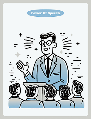 일러스트 아이디어 이야기 대화 여러명 듣기 표현 자신감 발표 군중 강의 의견 소통 리더쉽 스피치 영감 주목 국내일러스트 AI파일 감정 다수 컨셉 모션 말하기 사람 파일형식 벡터