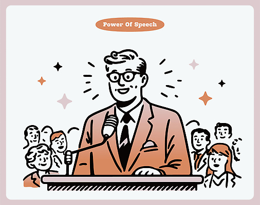 교육 남자 일러스트 기술 대화 이벤트 매력적 정보 표현 자신감 발표 군중 강의 의견 단상 소통 리더쉽 주목 카리스마 흥미 국내일러스트 AI파일 감정 컨셉 말하기 사람 파일형식 벡터