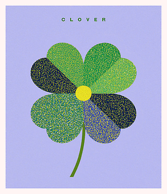 모양 PSD 식물 디자인 꽃 예술 컬러 백그라운드 패턴 일러스트 자연 아이디어 그래픽 점 클로버 질감 심플 생동감 창의성 국내일러스트 컨셉 무늬 생태계 파일형식