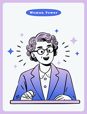 캐릭터 디자인 여자 별 백그라운드 일러스트 탁자 미소 빛 힘 매력적 에너지 교양 표현 모던 긍정적 스타일 국내일러스트 AI파일 자연요소 감정 가구 컨셉 표정 사람 파일형식 벡터