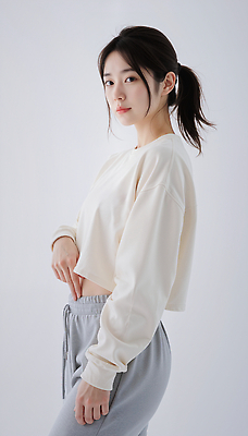 JPG 모델 편집이미지 옷 여자 패션 컬러 포즈 조명 옆모습 캐주얼 촬영 인기 의료성형뷰티 스타일 편집실사 AI포토 AI인물포토 AI콘텐츠 뷰포인트 사람 CG 파일형식