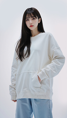 JPG 모델 편집이미지 긴머리 옷 패션 포즈 캐주얼 분위기 모던 단정 의료성형뷰티 스타일 편집실사 AI포토 AI인물포토 AI콘텐츠 헤어스타일 컨셉 CG 파일형식