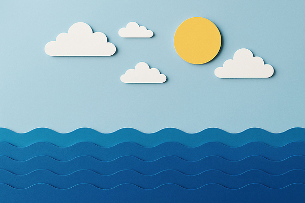 JPG 구름 편집이미지 파도 바다 자연 하늘 따뜻함 풍경 해변 여름 파란색 햇빛 평화 조화 밝은색 뷰티풀 편집실사 AI포토 AI콘텐츠 자연요소 계절 컬러 컨셉 태양 CG 생태계 파일형식