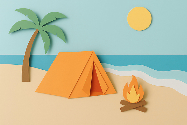 JPG 편집이미지 여유 바다 컬러 여행 자연 불꽃 휴식 텐트 풍경 해변 여름 모래사장 햇빛 캠핑 모닥불 편집실사 AI포토 AI콘텐츠 계절 감정 컨셉 불 레저 캠핑도구 태양 CG 생태계 파일형식