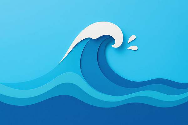 JPG 편집이미지 디자인 물결 파도 바다 컬러 백그라운드 자연 하늘 흐름 감각 수조 장면 조화 편집실사 AI포토 AI콘텐츠 컨셉 CG 생태계 파일형식