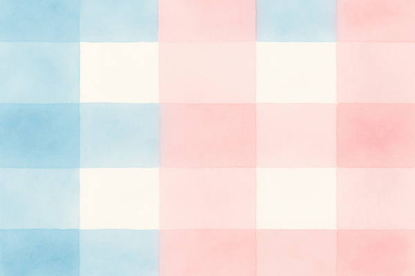 JPG 디자인 분홍색 하늘색 백그라운드 패턴 일러스트 그래픽 인테리어 그림 질감 체크무늬 파스텔 색감 웹디자인 국내일러스트 AI일러스트 AI콘텐츠 컬러 무늬 학용품 파란색 파일형식