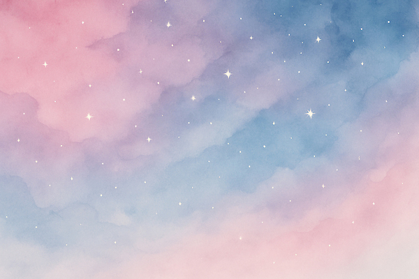 JPG 구름 감정 별 컬러 일러스트 자연 하늘 미소 풍경 반짝임 평화 일몰 꿈 야간 저녁 명상 파스텔 조화 뷰티풀 색채 국내일러스트 AI일러스트 AI콘텐츠 자연요소 컨셉 모션 학용품 표정 노을 생태계 파일형식