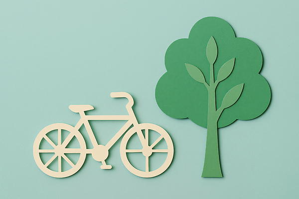 JPG 나무 편집이미지 디자인 예술 컬러 모션 자연 풍경 그래픽 초록색 환경 자전거 생태계 조화 편집실사 AI포토 AI콘텐츠 식물 바이크 CG 파일형식