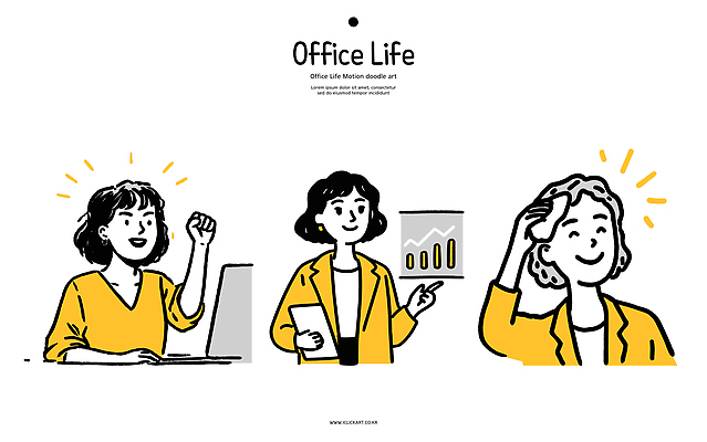 여자 일러스트 성공 커뮤니케이션 그래프 협력 기술 일상 비즈니스라이프 사무실 환경 자료 업무 작업 목표 결과 집중 프레젠테이션 스타일 국내일러스트 AI파일 라이프스타일 컨셉 비즈니스 사람 라이프 파일형식 벡터