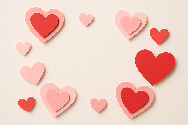 JPG 모양 편집이미지 디자인 분홍색 백그라운드 사랑 장식 빨간색 장난감 하트 분위기 크기 오브젝트 그림 창의성 편집실사 AI포토 AI콘텐츠 감정 컬러 컨셉 CG 파일형식