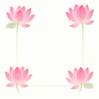 JPG 디자인 꽃 예술 백그라운드 패턴 일러스트 자연 연꽃 장식 평화 공간 조화 구성 뷰티풀 색감 브랜딩 국내일러스트 AI일러스트 AI콘텐츠 식물 컨셉 무늬 생태계 파일형식