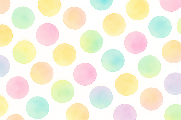 JPG 디자인 예술 컬러 백그라운드 패턴 일러스트 벽지 그래픽 장식 인테리어 정원 물방울 편안함 부드러움 파스텔 기하학 조화 소프트 국내일러스트 AI일러스트 AI콘텐츠 무늬 학용품 감각 파일형식