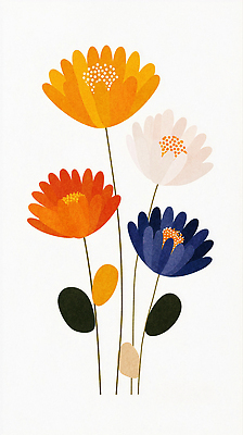 JPG 식물 디자인 계절 꽃잎 꽃 예술 컬러 꽃다발 패턴 일러스트 자연 그래픽 모던 화사함 조화 뷰티풀 색감 싱그러움 스타일 국내일러스트 AI일러스트 AI콘텐츠 컨셉 무늬 생태계 파일형식