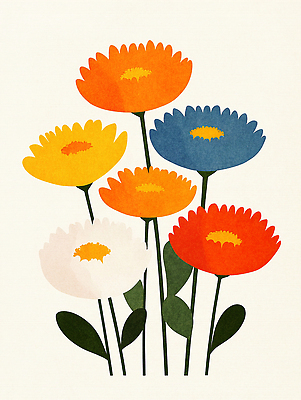 JPG 모양 꽃 감정 예술 컬러 잎 패턴 일러스트 자연 생명 풍경 장식 정원 배열 원예 층 대칭 뷰티풀 창의성 국내일러스트 AI일러스트 AI콘텐츠 식물 무늬 취미 생태계 파일형식