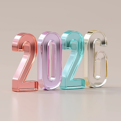 JPG 편집이미지 디자인 예술 컬러 미래 장식 숫자 희망 전시 에너지 표현 긍정적 연말 창의성 2026년 편집3D AI컴퓨터그래픽 AI콘텐츠 문자 감정 컨셉 3D 연도 파일형식