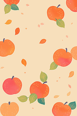 PSD 식물 디자인 계절 백그라운드 잎 과일 일러스트 자연 귤 따뜻함 그래픽 장식 수확 가을 사과 편안함 과일나무 조화 뷰티풀 색감 국내일러스트 나무 농업 감각 생태계 파일형식