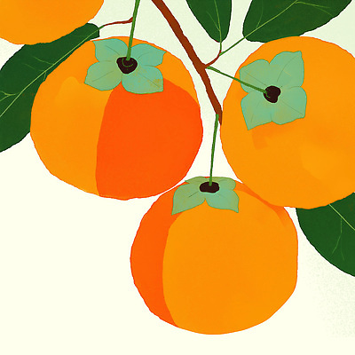 PSD 나무 식물 열매 여유 잎 농업 채소 과일 일러스트 자연 가지 귤 건강 감 풍경 여름 햇빛 농장 수확 성장 생태계 밝은색 국내일러스트 계절 감정 산업 태양 파일형식