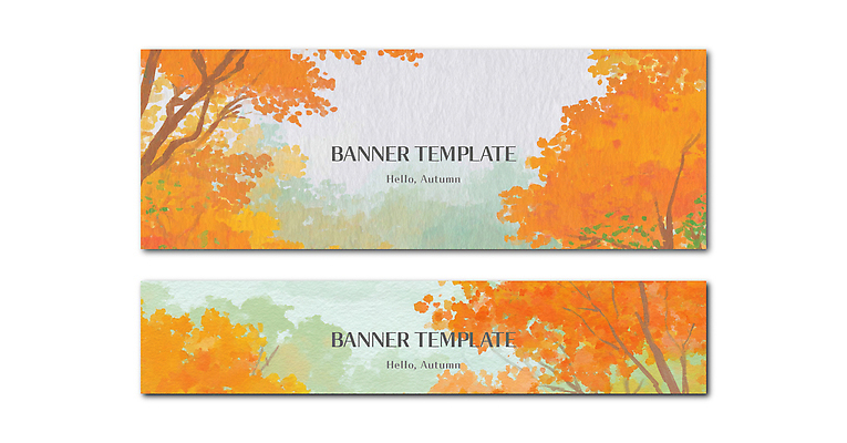 템플릿 디자인 배너 배너템플릿 계절 컬러 단풍 자연 풍경 그래픽 고요 가을 뷰티풀 AI파일 잎 생태계 파일형식 벡터