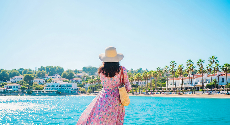 JPG 나무 편집이미지 드레스 여자 바다 여행 자연 휴식 풍경 해변 여름 동아리 의료성형뷰티 수평선 편집실사 AI포토 AI인물포토 AI콘텐츠 식물 옷 계절 컨셉 사람 CG 생태계 파일형식