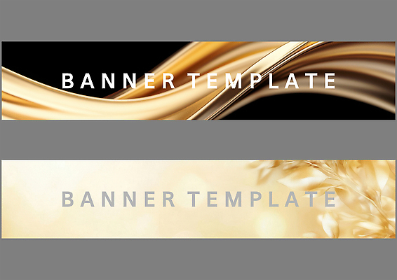 PSD 템플릿 디자인 배너 배너템플릿 가로배너 예술 곡선 그래픽 디지털 웹 매력적 금색 배열 창의성 배너세트 선 컬러 컨셉 인터넷 가로 세트 파일형식