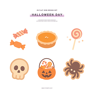 디자인 일러스트 호박 디저트 해골 아이디어 막대사탕 사탕 그래픽 귀여움 할로윈 파이 국내일러스트 AI파일 음식 빵 컨셉 채소 뼈 파일형식 벡터