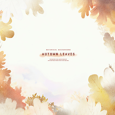 PSD 나무 식물 감정 컬러 백그라운드 잎 일러스트 자연 풍경 일상 고요 가을 변화 포근함 테두리 부드러움 조화 뷰티풀 국내일러스트 계절 컨셉 라이프 감각 생태계 파일형식