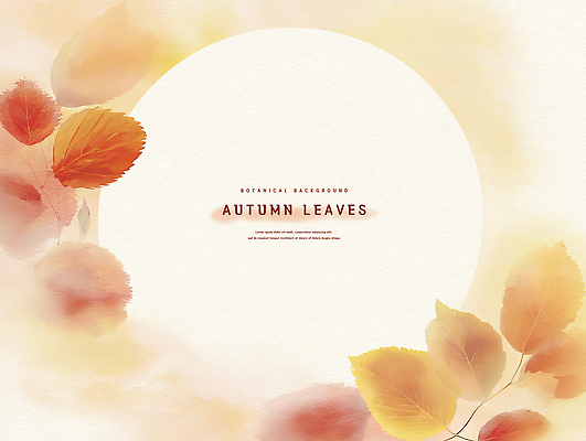PSD 식물 계절 예술 컬러 백그라운드 잎 일러스트 자연 따뜻함 창조 장식 환경 가을 편안함 화사함 감성 조화 뷰티풀 국내일러스트 컨셉 감각 생태계 파일형식