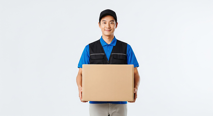 JPG 편집이미지 손 옷 표정 사람 일상 상자 작업 택배기사 배달원 고객 배송 오브젝트 서비스 전달 물류 의료성형뷰티 편집실사 AI포토 AI인물포토 AI콘텐츠 택배없는날 직업 라이프 신체부위 CG 제도 파일형식