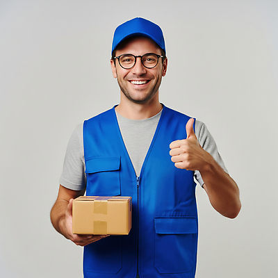 JPG 편집이미지 남자 친절 직장 미소 웃음 택배기사 배달원 고객 배송 오브젝트 서비스 소포 긍정적 의료성형뷰티 편집실사 AI포토 AI인물포토 AI콘텐츠 택배없는날 직업 감정 회사 표정 사람 CG 제도 파일형식