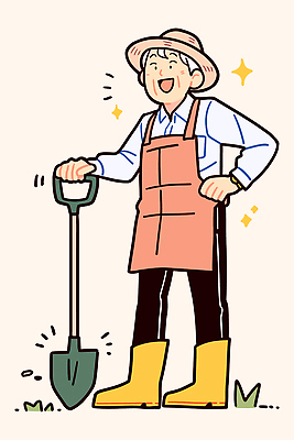 식물 노년 꽃 행복 농업 채소 일러스트 가족 모션 자연 웃음 야외 운동 환경 정원 농사 흙 삽 집중 손주 국내일러스트 AI파일 감정 산업 컨셉 관계 표정 건강 성인 생태계 파일형식 벡터