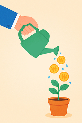 식물 손 돈 일러스트 자연 성공 초록색 경제 환경 동전 희망 수확 성장 재산 재테크 물주기 원예 투자 포트 배양 창의성 국내일러스트 AI파일 감정 컬러 컨셉 농업 비즈니스 모션 취미 신체부위 금융 생태계 파일형식 벡터