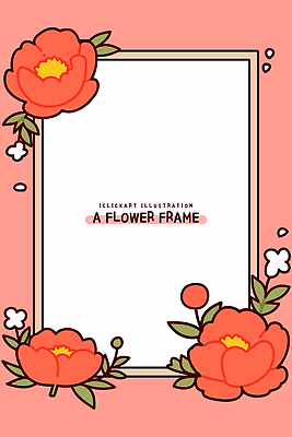 식물 디자인 꽃 예술 분홍색 컬러 백그라운드 일러스트 자연 프레임 그래픽 장식 여름 귀여움 디지털 그림 감성 뷰티풀 창의성 국내일러스트 AI파일 계절 컨셉 생태계 파일형식 벡터