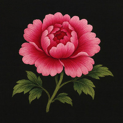 JPG 편집이미지 디자인 꽃잎 꽃 예술 분홍색 백그라운드 자연 장식 원예 자수 모란 뷰티풀 디테일 편집실사 AI포토 AI콘텐츠 식물 컬러 취미 CG 생태계 파일형식