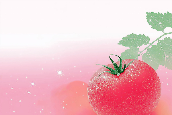 JPG 식물 화분 음식 컬러 토마토 채소 일러스트 자연 아침 건강 빛 햇빛 농장 정원 농사 수확 신선 수분 유기농 채소밭 국내일러스트 AI일러스트 AI콘텐츠 주간 웰빙 밭 농업 태양 생태계 파일형식