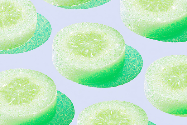 JPG 식물 음식 컬러 조각 백그라운드 일러스트 재료 자연 오이 건강 요리 장식 여름 전시 샐러드 신선 상쾌 슬라이스 가지런함 국내일러스트 AI일러스트 AI콘텐츠 계절 감정 컨셉 채소 생태계 파일형식