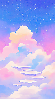 JPG 구름 별 예술 분홍색 일러스트 자연 하늘 풍경 파란색 평화 우주 일출 일몰 분위기 그림 감성 뷰티풀 색감 풍경화 국내일러스트 AI일러스트 AI콘텐츠 자연요소 컬러 컨셉 노을 생태계 파일형식