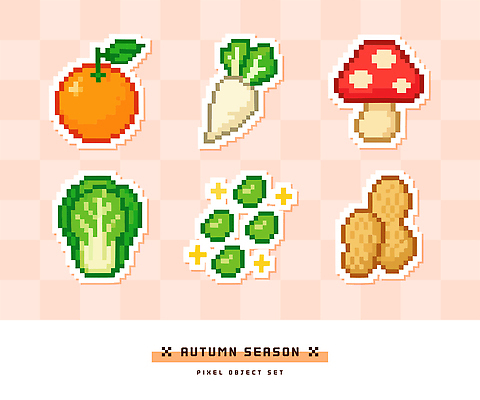 디자인 음식 농업 채소 과일 일러스트 자연 귤 그래픽 농작물 세트 버섯 가을 무 완두콩 양배추 땅콩 국내일러스트 AI파일 계절 산업 콩 뿌리채소 견과류 생태계 파일형식 벡터