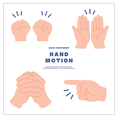 모양 손 디자인 교육 감정 컬러 일러스트 모션 커뮤니케이션 기술 손짓 그래픽 자료 교양 표현 그림 방법 국내일러스트 AI파일 신체부위 파일형식 벡터