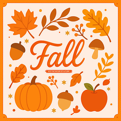 디자인 계절 열매 컬러 백그라운드 단풍 낙엽 패턴 과일 일러스트 자연 호박 나뭇잎 미술 수확 추수 가을 사과 곰팡이 국내일러스트 AI파일 식물 잎 무늬 농업 채소 문화예술 생태계 파일형식 벡터
