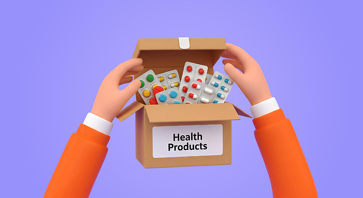 PSD 편집이미지 손 컬러 포장 건강 손짓 치료 상자 알약 약 상품 호기심 서랍장 보건 편집3D 감정 가구 컨셉 의학 모션 신체부위 3D 파일형식