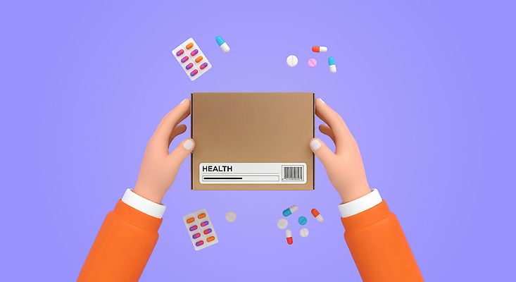 PSD 편집이미지 손 컬러 백그라운드 의학 건강 사람 상자 약 건강관리 패키지 편집3D 관리 신체부위 3D 파일형식