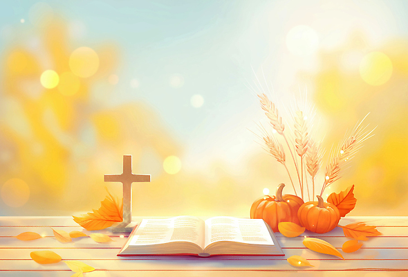 JPG 전통 종교 잎 일러스트 자연 탁자 호박 농작물 햇빛 평화 믿음 성경 금색 가을 감성 조화 교차 보리이삭 국내일러스트 AI일러스트 AI콘텐츠 식물 계절 감정 컬러 가구 컨셉 농업 채소 종교용품 태양 생태계 보리 이삭 파일형식